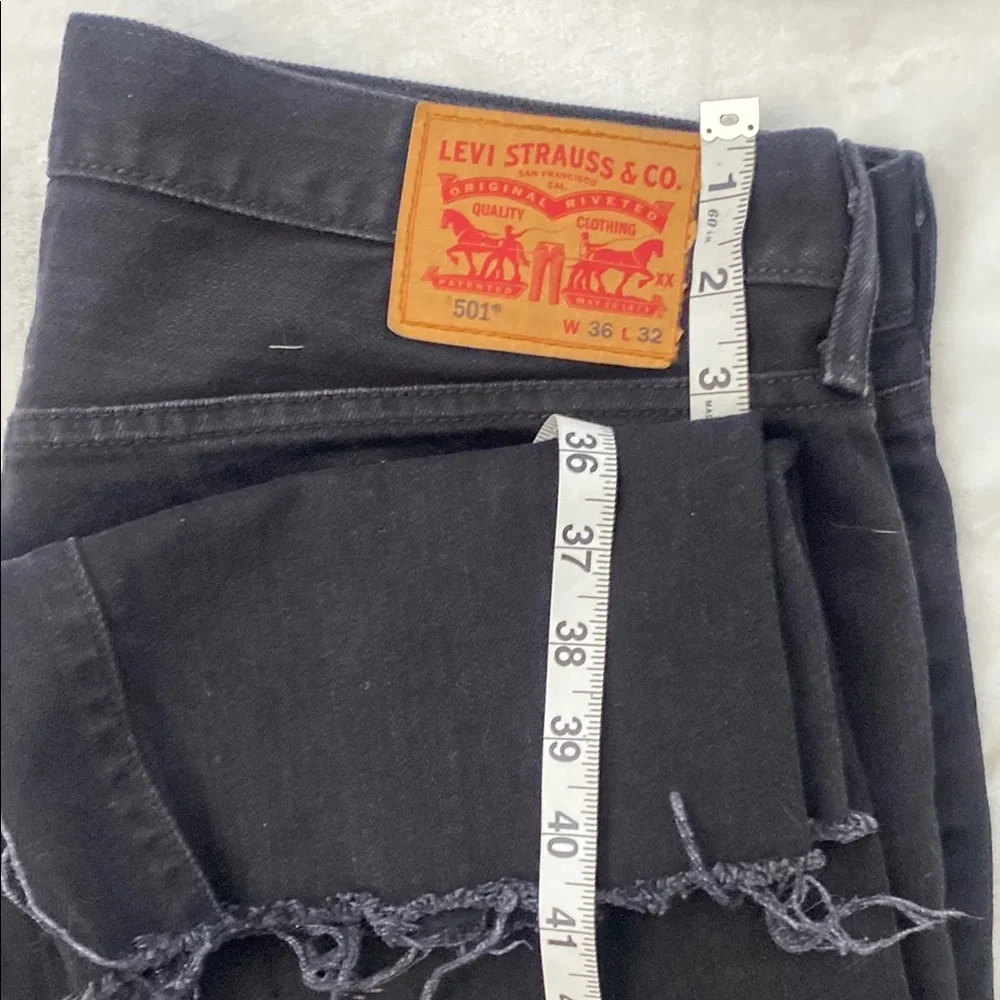 LEVI’S Men's Black Jeans. Size W 36 L 32